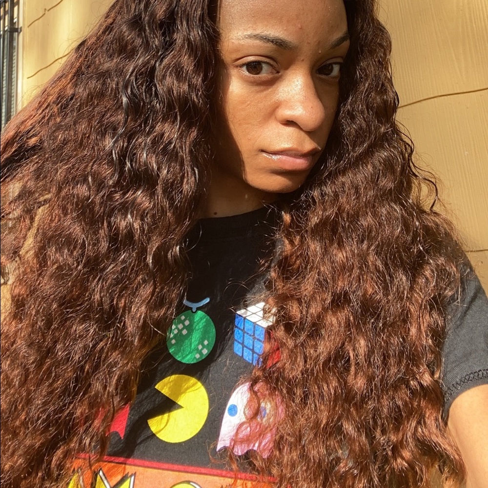 Brown ombré wig